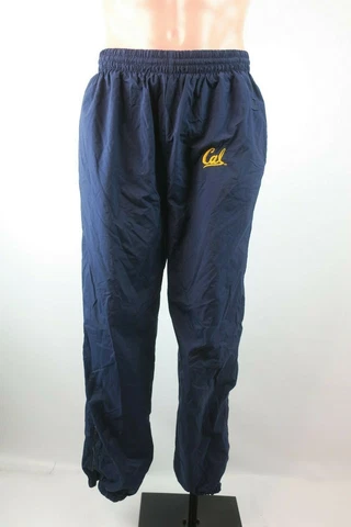 VTG 90s Cal Golden Bears Champion Workout Track Basketball Windbreaker Pants L Cover