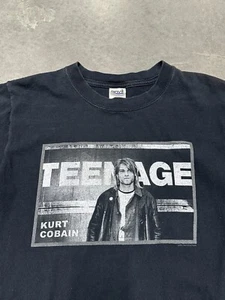 2002 Kurt Cobain Teenage End Of Music Nirvana Tee - Picture 1 of 7