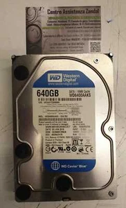 HARD DISK SATA WESTERN DIGITAL 640 GB 3,5" 7200 RPM TESTATI 100% (231) - Picture 1 of 1