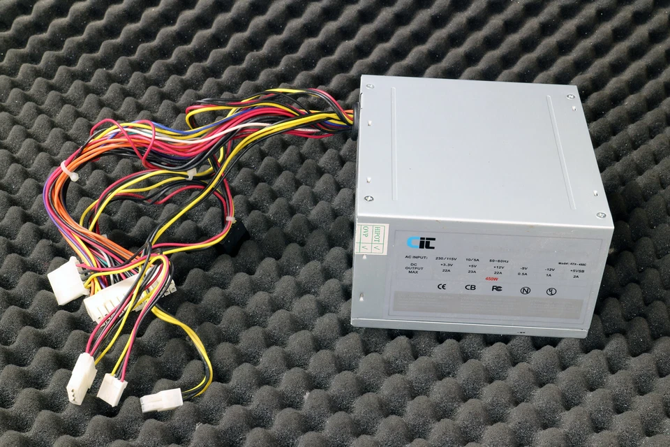 CIT Switching Power Supply ATX-450C 450W PSU - Photo 1/1
