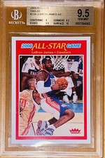 POP 5!🔥2008-09 LeBron James FLEER 1988-89 RETRO ALL-STAR #124 BGS 9.5 w/ 10 Sub