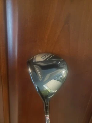 NEW Wilson Staff D9 3 Wood Tensei Blue 60 Stiff Flex Left Handed w/Head Cover - Image 1 of 4