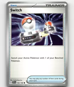Pokemon Switch 194/198 Scarlet & Violet Base Set NM/M - Picture 1 of 1