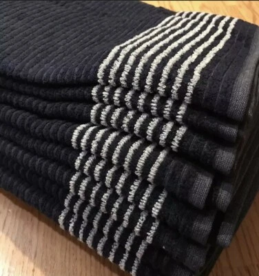 Authentisches Wincraft Tour Caddy Golf Handtuch marineblau mit weißen Streifen 44” x 22”