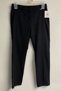 Ellen Tracy schwarz gerade Karriere Anzughose Hose Seite 4 Reißverschluss neu Ret $ 69 - Bild 1 von 7