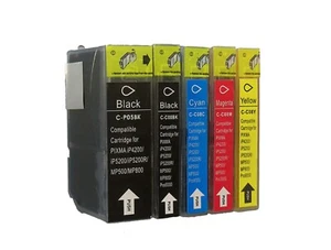 5 Druckerpatronen für Canon Pixma IP5200 Series, Pixma IP5300 Pixma IP6600 CHIP - Bild 1 von 1