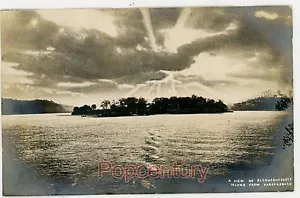 Postcard RPPC 1906 West Virginia Parkersburg Blennermassett Island Real Photo - Picture 1 of 2