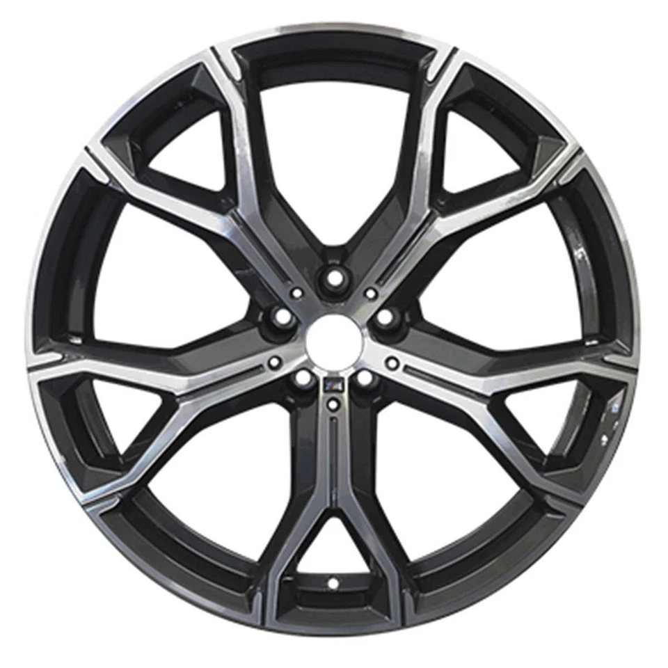 Llanta trasera estilo OEM BMW X5 X6 2019-2024 21" 741M 8071998 36118071998 Foto 1 de 1