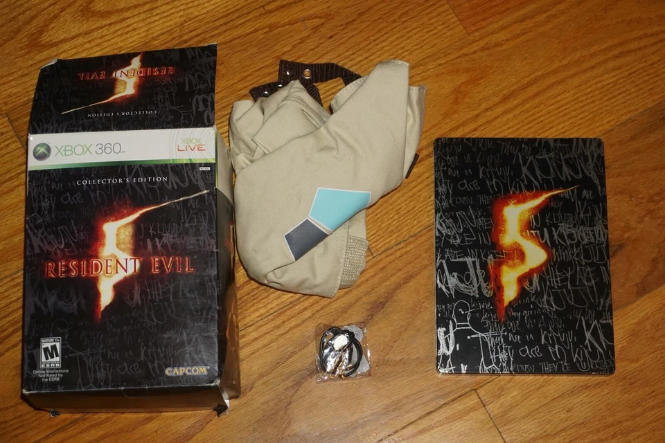 Resident Evil 5 Edição de Colecionador (Xbox 360) Completo Na Caixa Novo Na Caixa - Imagem 1 de 1
