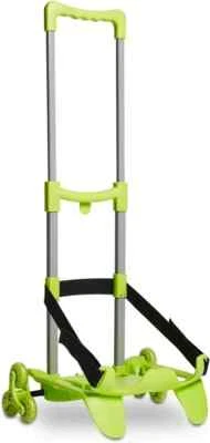 CARRELLINO Trolley PORTA ZAINO BE BOX SEVEN 3WD SJ LIME con sistema blocca zaino
