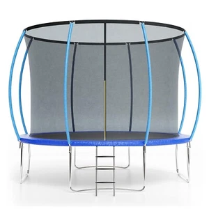 10FT Trampolines With Enclosure Ladder Recreational Trampolines for Outdoor Jump - Picture 1 of 9