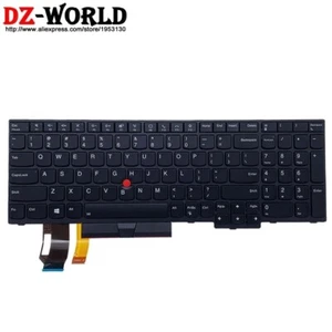 New Genuine Lenovo Thinkpad P15s 1st Gen US Backlit Keyboard 5N20V78108 - Afbeelding 1 van 1