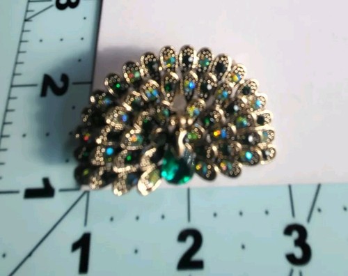 VETEMENTS Spilla Ciondolo Spilla Pavone Gioielli Moda VELOCE Spedizione Gratuita