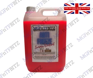 MGF / MG TF / LE500 RED OAT ANTI FREEZE / ENGINE COOLANT 5LTR O.A.T ANTIFREEZE - Picture 1 of 1