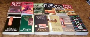 12 Dune Books Original Set 1-6 Machine Crusade 1-3 & Houses 1-3  Lot - Picture 1 of 4