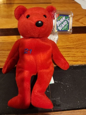 1998 Salvino's Bamm Beano’s Red Bear  #21 w/Tag - Sammy Sosa - Chicago Cubs Cover