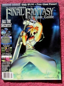 1st Ed FINAL FANTASY VII ULTIMATE GUIDE Versus Books Unauthorized Strategy SNES - Picture 1 of 7