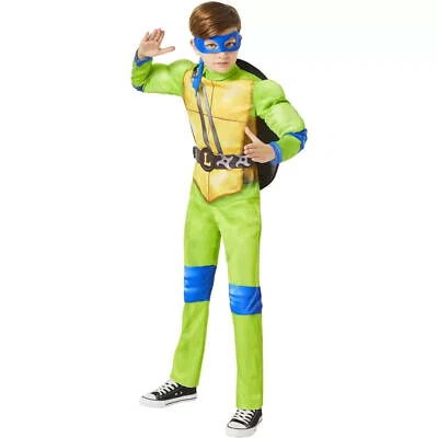 TMNT Tortugas Ninja Niños Leonardo Músculo Iluminado Cinturón Halloween Disfraz: 10-12 Foto 1 de 4