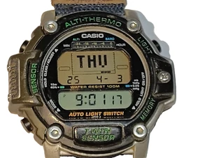 Casio Vintage Watch PRT 30 Multisensory Made In Japan - Picture 1 of 24