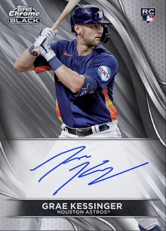 2024 Topps Chrome Black Auto Rookie RC Signature GRAE KESSINGER Digital - Image 1 of 1