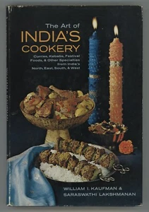 Vintage Indian Cookbook Curry ART OF INDIA'S COOKERY Saraswathi Lakshamanan - Picture 1 of 12