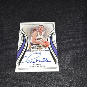 2022-23 Immaculate Collection Chris Mullin Sophisticated Signatures Auto #94/99 - Picture 1 of 2