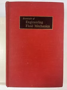 Essentials of Engineering Fluid Mechanics Olson 1961 Vintage Book Hardcover - Picture 1 of 15