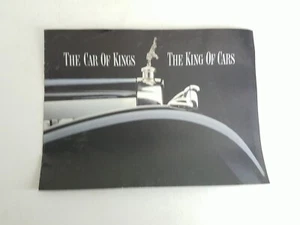 The Car Of Kings Bugatti Royale Coupe Brochure Franklin Mint Precision Models - Picture 1 of 5