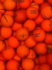 24 Matte Maxfli StraightFli Matte Orange Used Golf Balls 4A /5A