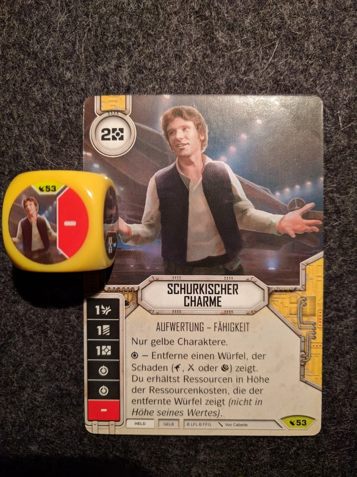 Star Wars Destiny Schurkischer Charme (Roguish Charme) #53 - Bild 1 von 1