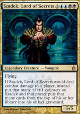 1x Szadek, Lord of Secrets PL/MP, English MTG Ravnica: City of Guilds