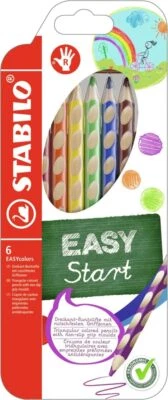Ergonomischer Buntstift für Rechtshänder - STABILO EASYcolors - 6er Pack - mit 6 - Bild 1 von 4