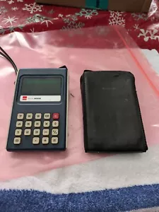 Vintage Sharp ELSI 8002 EL-8002 Calculator Tested No Adapter w/case - Picture 1 of 3