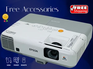 Proyector colgante de techo 3000 lúmenes 3LCD para instalación HD HDMI - Imagen 1 de 10