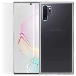 Anti-Bubble Hydrogel Screen Protector Case for Samsung Galaxy Note 10+ SM-N975V - Picture 1 of 1