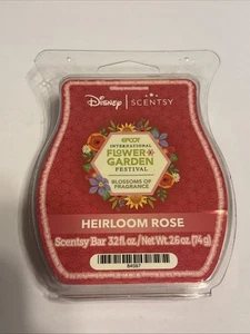 Scentsy Disney Heirloom Rose Wax Bars Melts For Warmers - Picture 1 of 2