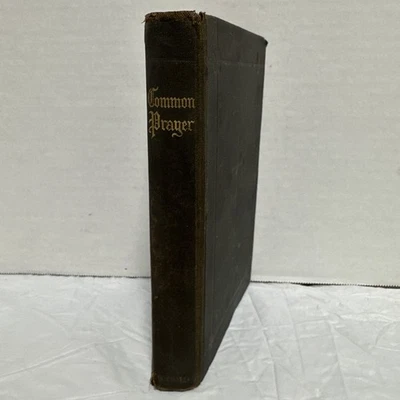 THE BOOK OF COMMON PRAYER by Protestant Episcopal Church - 1896 Foto 1 de 4