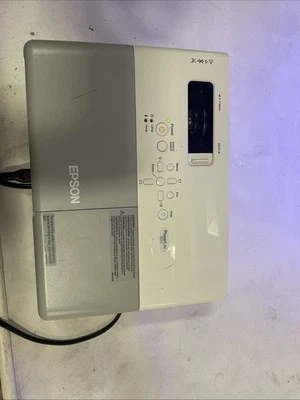 Epson PowerLite 83+ Digital Projector LCD EMP83H 2200 Lumen Home Theater W/ Cord - Image 1 of 4