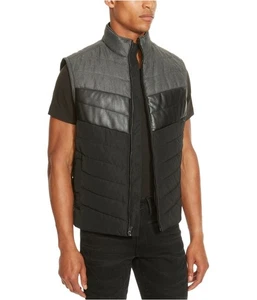 Kenneth Cole Mens Colorblock Puffer Vest - Picture 1 of 2