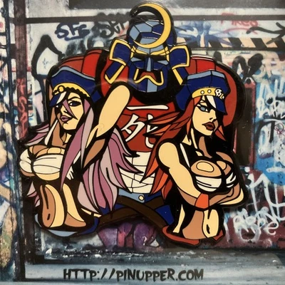 Final Fight Pin Capcom Poison Sodom Roxy Pinupper - Image 1 of 4