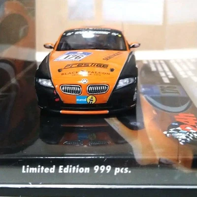 Minichamps BMW Z4 E81 Team Black Falcon 1/43 Limited Edition 999 nuovo - Immagine 1 di 4
