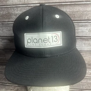 Planet 13 Las Vegas Dispensary Mütze schwarz Druckknopflasche neu ohne Etikett Einheitsgröße Herren/Damen - Bild 1 von 9