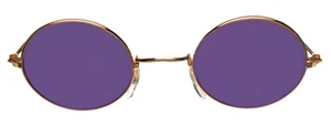 Morris Costumes BB518 John Gold Purple Glasses Costume - Picture 1 of 1