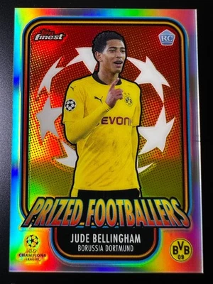 2020-21 Topps Finest UCC Soccer Prized Footballers - Jude Bellingham #PF-JB - Image 1 of 2