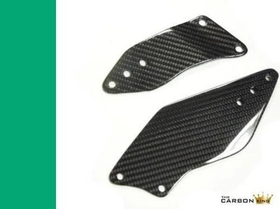 Kawasaki ZX10R 2008-2010 Carbone Protège Talon En Sergé Brillant Tissage Fibre - Photo 1/3