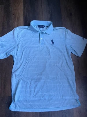 Polo de golf Sea Island Ralph Lauren Tour logotipos tour emitido talla mediana Foto 1 de 4