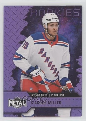 2020 Skybox Metal Universe Rookies Purple Spectrum /199 K'Andre Miller Rookie RC - Image 1 of 2