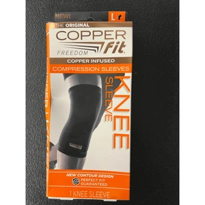 Copper Fit Freedom Copper Infused Knee Sleeve XL Unisex Compression Sleeve - Picture 1 of 7