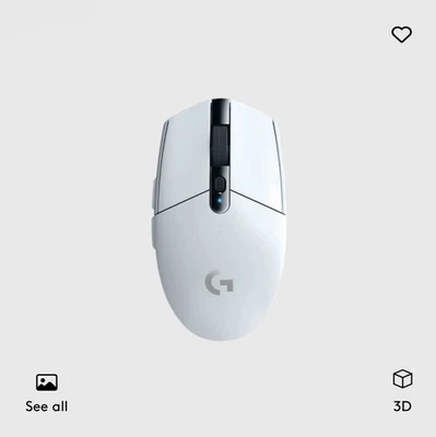 Logitech G305 Lightspeed Wireless Gaming Mouse in White. New in Box! - Image 1 of 4