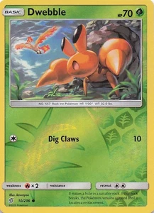 Dwebble SM - Unified Minds 10/236- NM - Reverse Holo - Bild 1 von 2